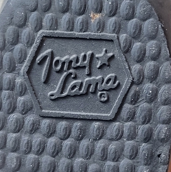 Tony Lama Embroidered Western Tan Cream Cowgirl Boots Size 8 - Picture 5 of 14